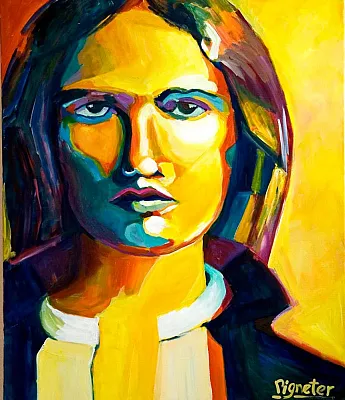 Nora Öl/LW / 100x80cm